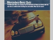 Play Mercedes Benz quiz