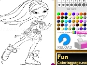 Play Bratz coloring pages