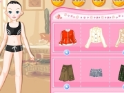 Play Quiet girl dress up