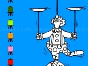 Play Clown coloring