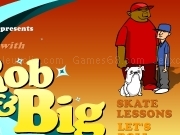 Play Rob and big skate lessons - lets roll