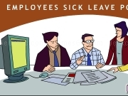 Play Employees sick leave policy animation