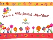 Play Have a wonderfull new year card