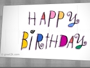 Play Happy birthday card 2