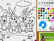 Play Tiny toons coloring