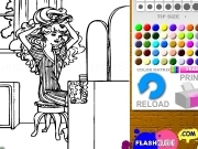 Play Barbie coloring