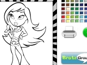 Play Bratz is cool coloring