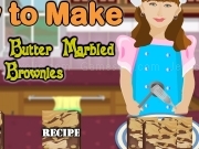 Play How to make - Peanut butter marbled Brownies