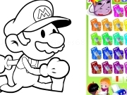 Play Mario coloring