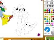 Play Pokemon coloring
