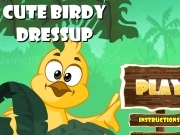 Play Cute birdy dressup