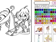 Play Winx coloring