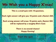 Play Quiz happy Christmas