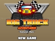 Play Big truck adventures - canyon run