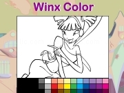 Play Winx club coloring