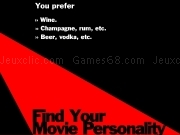 Play Find your movie personnality quiz