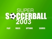 Play Super soccerball 2003