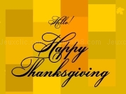 Play Happy thanksgiving message