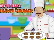 Play How to make oat and raisin cookies