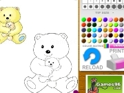 Play Bear coloring