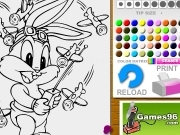 Play Tiny toons flying planes coloring