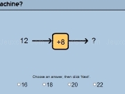 Play Test yourself - function machines and formulas