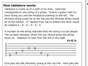 Play How tablature works ?