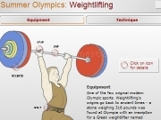 Play Summer olympics facts - weightlifting
