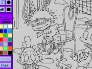 Play Le coloring book - rugrats in Paris