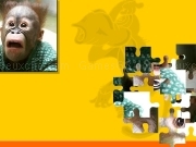Play Jigsaw -- crazy monkey