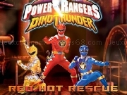 Play Power Rangers - dinothunder - red hot rescue