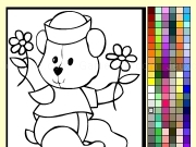 Play Bear coloring