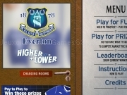 Play Everton - higher or lower