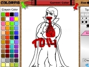 Play Dracula coloring