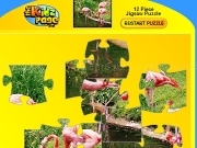 Play Jigsaws puzzle - flamingo