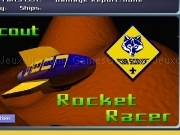 Play Cub scout rocket racer