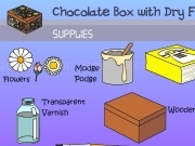 Play Chocolate box with dry flowers