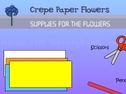 Play Crepe paper flowers