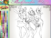Play Winx coloring