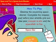 Play Spec and Tras space blaster