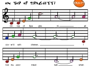 Play On top of spaghetti