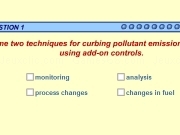 Play Curbing pollutant