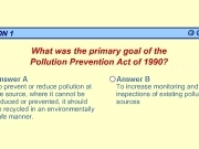 Play Pollution prevention