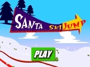 Play Santa ski jump