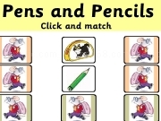 Play Click and match - pencils