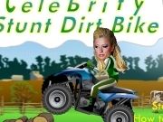 Play Celebrity stunt dirt bike