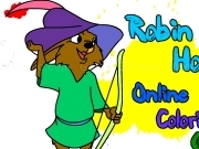 Play Robin hood online coloring