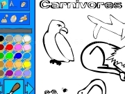 Play Carnivores coloring
