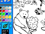 Play Plant and meat eaters coloring