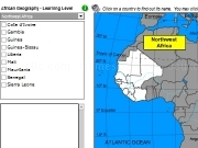 Play African geography - learning level